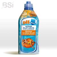 Ph down liquid 1 liter Zwembadonderhoud BSI - Bsi