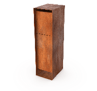 Brievenbus Pakun Cortenstaal Cortenstaal Geroba 5404033108972 - Geroba