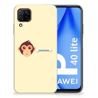 Huawei P40 Lite Telefoonhoesje met Naam Monkey