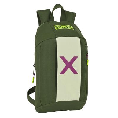 Rugzak Munich Bright khaki Mini Groen 22 x 39 x 10 cm