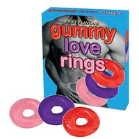 Spencer & Fleetwood Gummy Love Rings Met Kersensmaak - 3 Stuks - thumbnail
