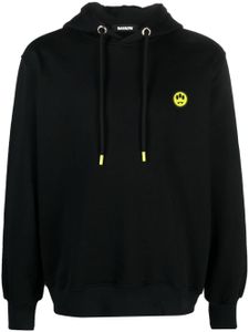 BARROW hoodie en coton à logo imprimé - Noir