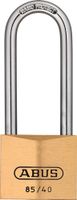ABUS Cilinderhangslot | breedte slotlichaam 40 mm | messing gelijksluitend 0709 | 1 stuk - 2513 2513