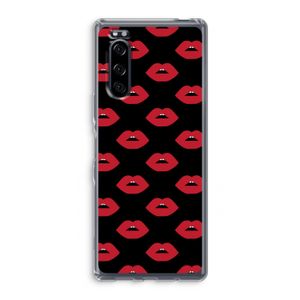 Lips: Sony Xperia 5 Transparant Hoesje