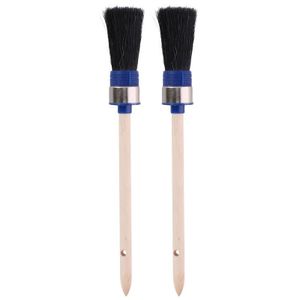 2x Verfkwast rond D 2,5 x 23 cm