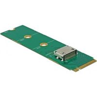 Delock 64040 M.2 sleutel M naar 1 x OCuLink SFF-8612 converter