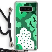 Bushes: Samsung Galaxy Note 8 Transparant Hoesje met koord