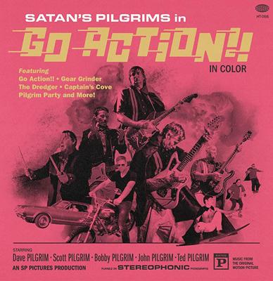 Satan's Pilgrims - Go Action!! (Goud Vinyl) LP Satan's Pilgrims - Go Action!! (Goud Vinyl) LP