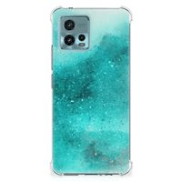 Back Cover Motorola Moto G72 Painting Blue