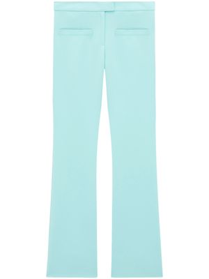 Courrèges pantalon à coupe évasé - Bleu