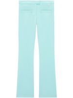 Courrèges pantalon de tailleur à taille basse - Bleu - thumbnail