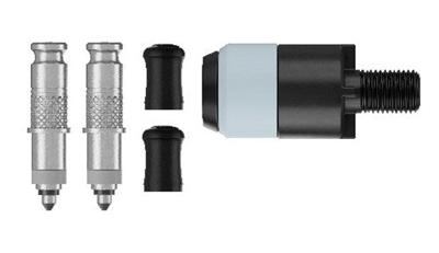 SCHWALBE clik valve dv-scv ombouwkit per 2 stuks met pompkop 3545