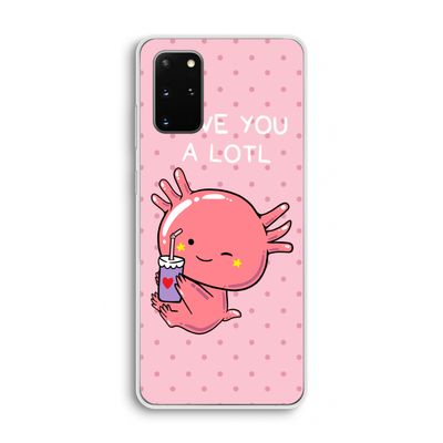 Love You A Lotl: Samsung Galaxy S20 Plus Transparant Hoesje