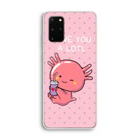 Love You A Lotl: Samsung Galaxy S20 Plus Transparant Hoesje