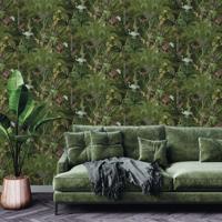 Dutch Wallcoverings Cascading Gardens - Masoala - Green