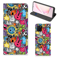 Samsung Galaxy Note 10 Lite Hippe Standcase Punk Rock - thumbnail