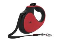 Tug 360° Rollijn Hondenriem 5 m Rood tot < 16 Kg Tug 360° Rollijn Hondenriem 5 m Rood tot < 16 Kg