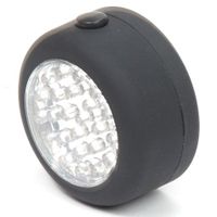 Zaklamp rond 24 leds haak/oog