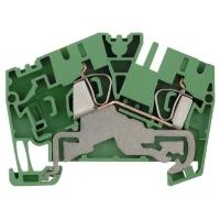 Weidmüller 1770380000 Aardingsklem Spanveer Groen-geel 100 stuk(s)