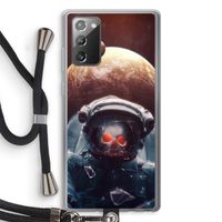Voyager: Samsung Galaxy Note 20 / Note 20 5G Transparant Hoesje met koord