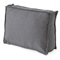 2L Home & Garden Rugkussen Metro Lounge Grijs - 60 x 40cm