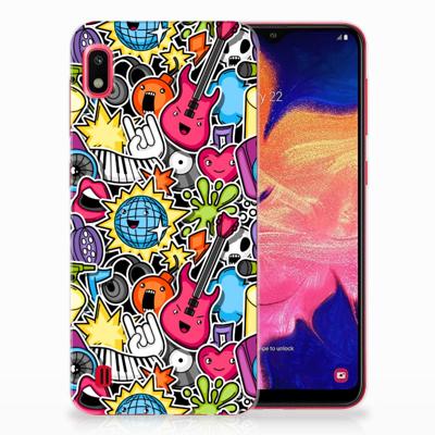 Samsung Galaxy A10 | Sillicone Back Cover | Punk Rock
