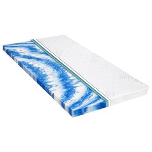 VidaXL Topmatras 7 cm gelschuim 140x200 cm