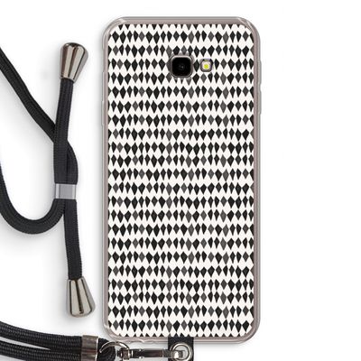 Crazy shapes: Samsung Galaxy J4 Plus Transparant Hoesje met koord