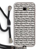 Crazy shapes: Samsung Galaxy J4 Plus Transparant Hoesje met koord