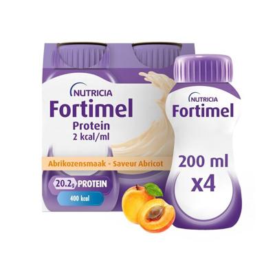 Fortimel Protein 2 Kcal Abrikoos 4x200ml