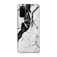 Witte marmer 2: Volledig geprint Samsung Galaxy S20 Hoesje