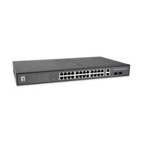 LevelOne gep-2841 28-port web smart managed switch, l2, gigabit ethernet, power over ethernet (poe) LevelOne gep-2841 28-port web smart managed switch, l2, gigabit ethernet, power over ethernet (poe)