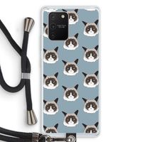 It's a Purrr Case: Samsung Galaxy S10 Lite Transparant Hoesje met koord