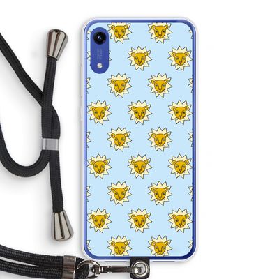 Leeuwenkoppen: Honor Play 8A Transparant Hoesje met koord