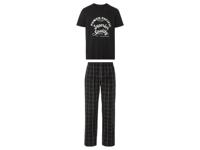 LIVERGY Heren pyjama (Zwart, L)