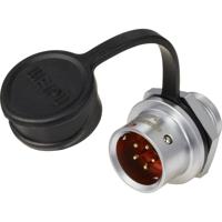 Weipu SF1212/P5 Ronde connector Stekker, recht Totaal aantal polen: 5 Serie (ronde connectoren): SF12 1 stuk(s)
