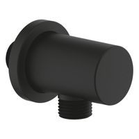 Grohe Rainshower aansluitbocht rond phantom black 22118KF0 - thumbnail