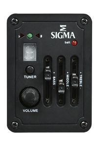 Sigma Guitars DMEL linkshandige elektrisch-akoestische westerngitaar