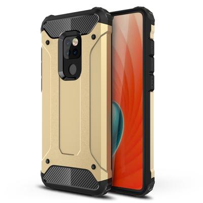 Magic Armor TPU + PC combinatie geval voor Huawei mate 20 (goud)