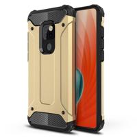 Magic Armor TPU + PC combinatie geval voor Huawei mate 20 (goud)