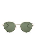 Polo Ralph Lauren metal round-frame sunglasses - Or