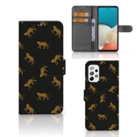 Telefoonhoesje | Met pasjeshouder | voor Samsung Galaxy A73 5G Leopards