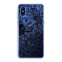 Vexx Black Mixtape: Xiaomi Mi Mix 3 Transparant Hoesje