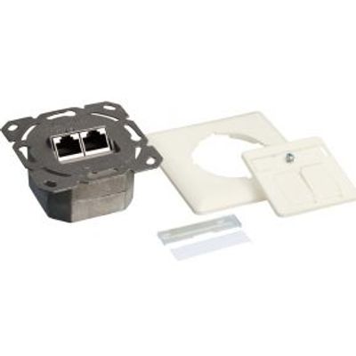 LogiLink NP0023 2x RJ-45 wandcontactdoos