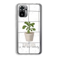 Kamerplant op vensterruit: Xiaomi Redmi Note 10S Transparant Hoesje