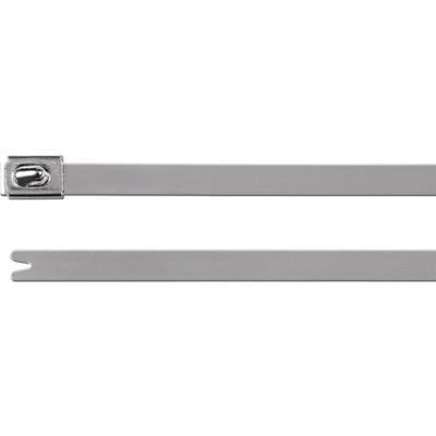 HellermannTyton 111-94339 MBT33H-SS316-ML Kabelbinder 838 mm 7.90 mm Zilver Met kogelsluiting, UV-bestendig 1 stuk(s)
