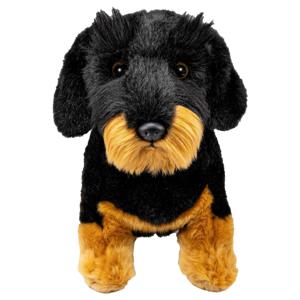 Knuffeldier Teckel hond - zachte pluche stof - premium kwaliteit knuffels - 30 cm   -