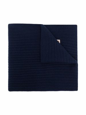 DSQUARED2 KIDS écharpe à patch logo - Bleu