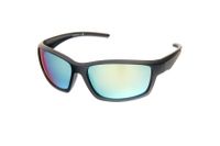 Kost zonnebril unisex zwart/blauw (H64) - thumbnail