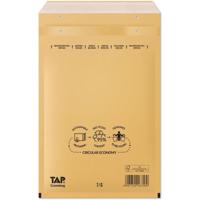 Comebag luchtkussenenveloppen, ft 230 x 340 mm, met stripsluiting, bruin, doos van 100 stuks